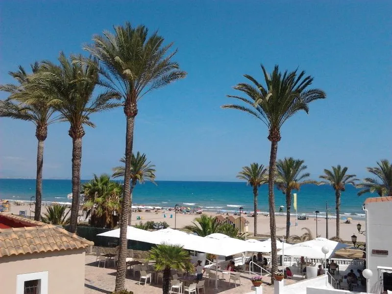 Terrace, Hostal San Juan, Costa Blanca