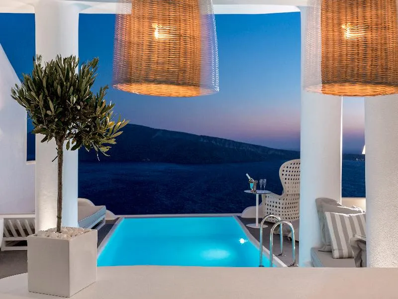 Bar, Charisma Suites, Santorini