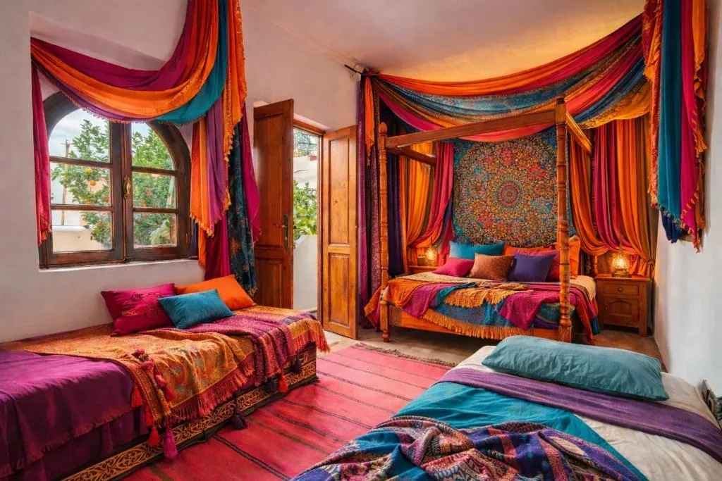 General view, Riad Dar El Bacha, Marrakech
