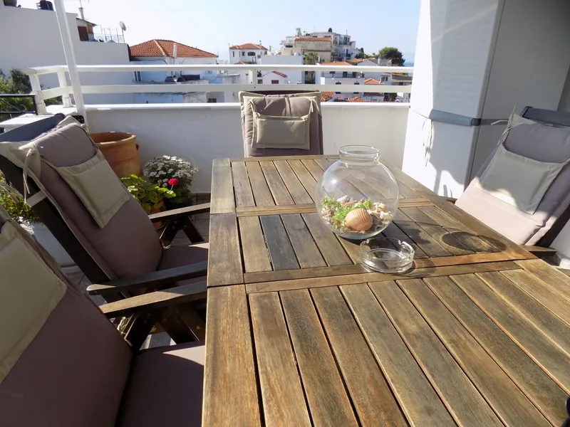 Terrace, Pension Margarita, Skiathos