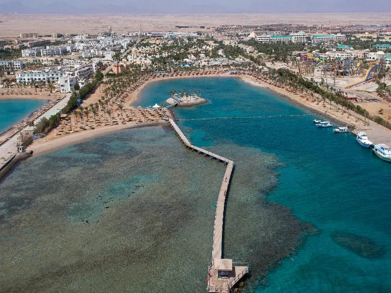 Beach, Mirage Bay Resort & Aquapark, Red Sea Riviera