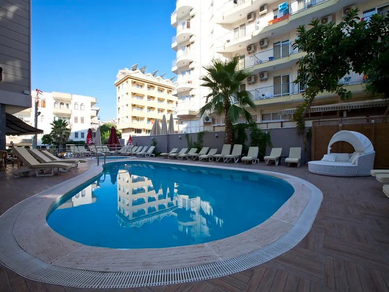 Pool, Malibu Beach Hotel, Dalaman
