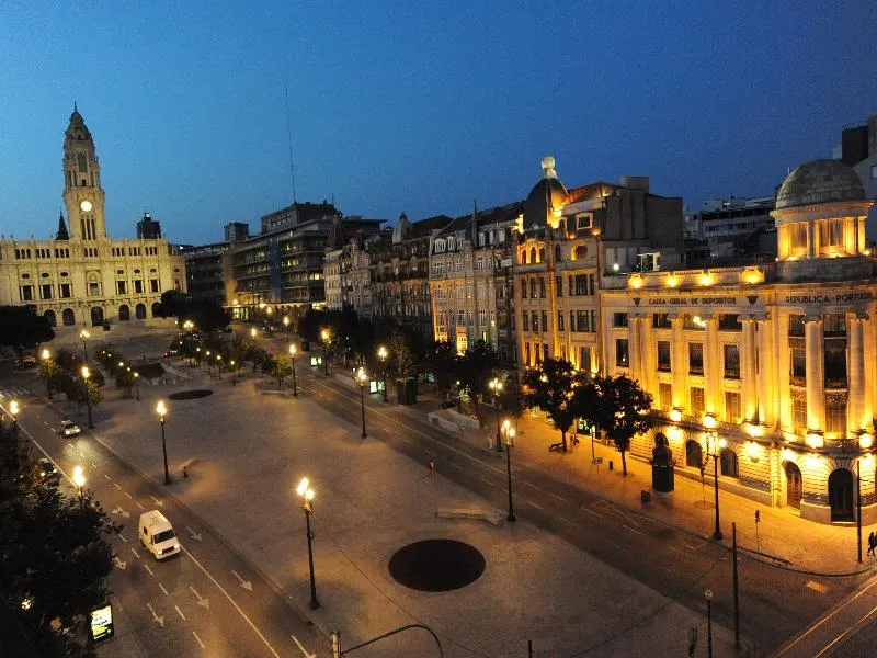 General view, Aliados, Porto