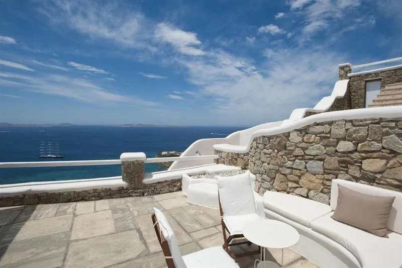 General view, La Maison Blanche, Mykonos