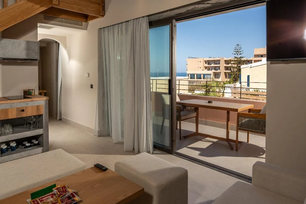 SUITE TWO BEDS Room, Volta Seaside Boutique Hotel, Crete