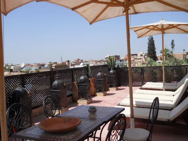 Terrace, Riad Marrakiss, Marrakech
