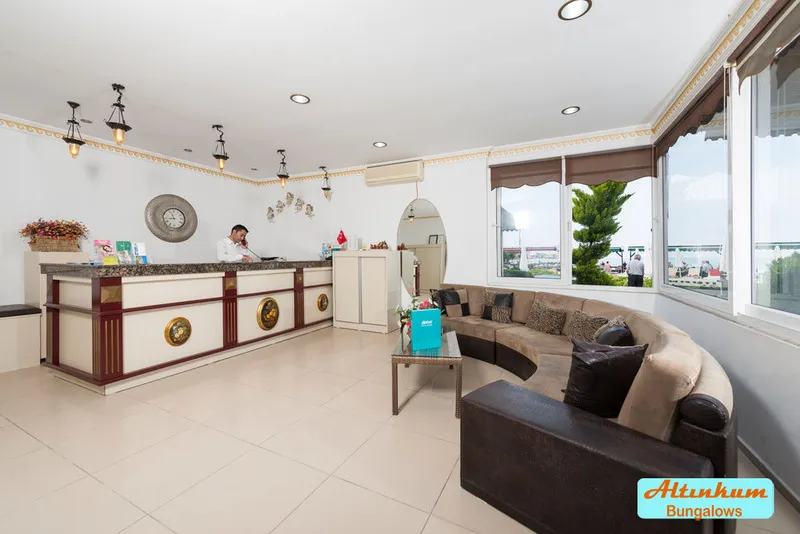 Lobby, Side Altinkum Bungalow Hotel, Antalya