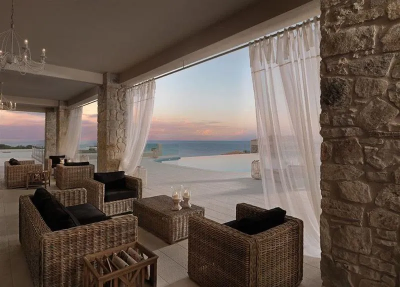Terrace, Camvillia, Kalamata