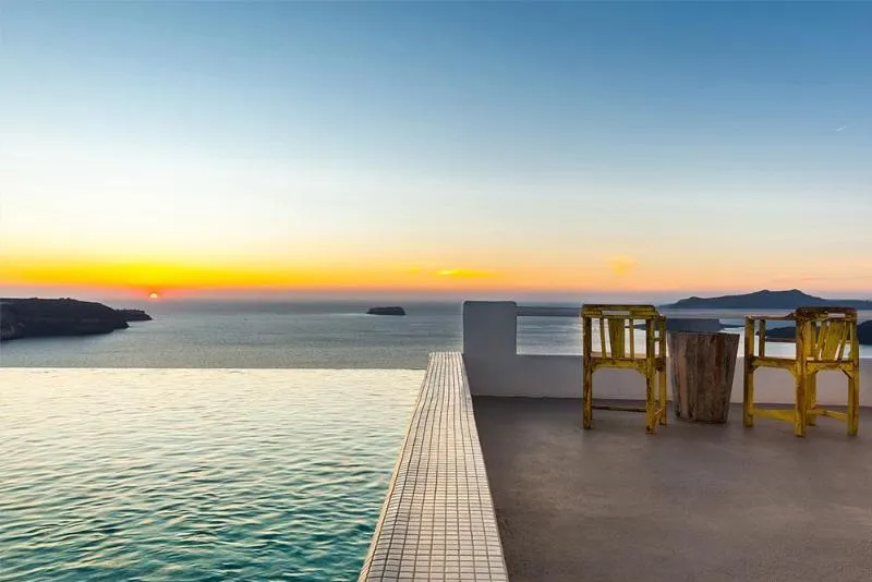 Beach, Grand View Hotel, Santorini