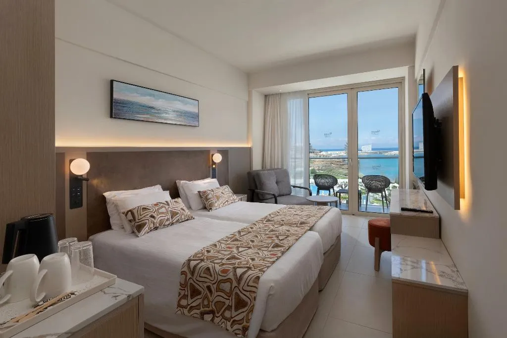 Double or Twin SIDE SEA VIEW Room, Pernera Beach, Cyprus