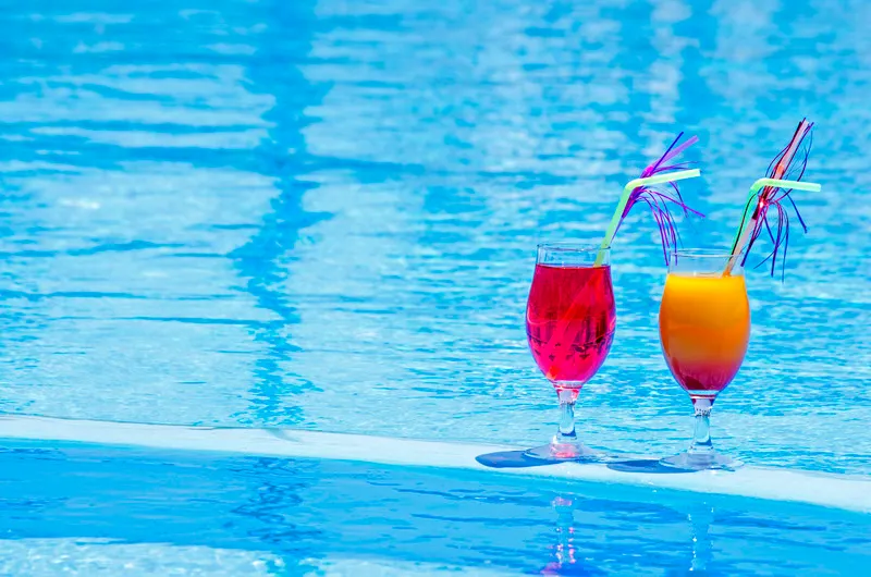 Pool, Pantheon Hotel, Santorini