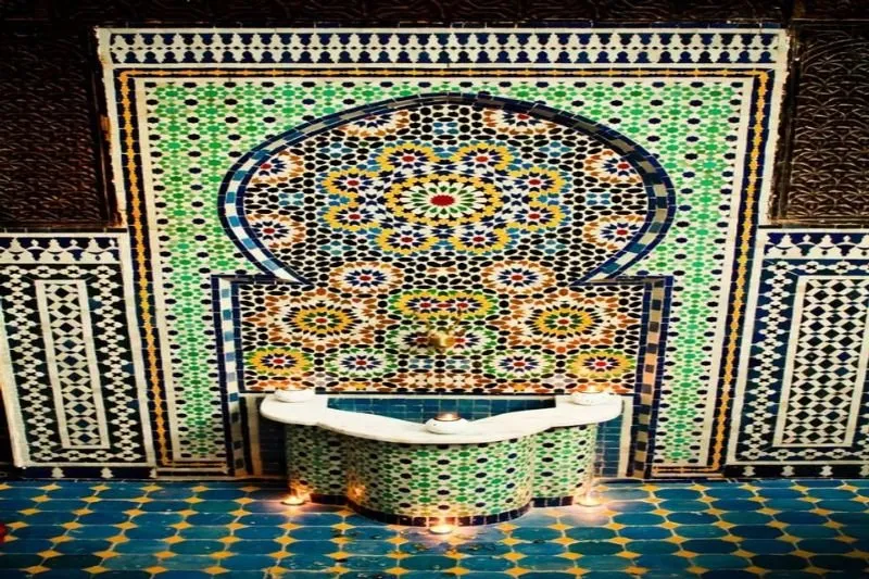 General view, Riad Nassim, Fez