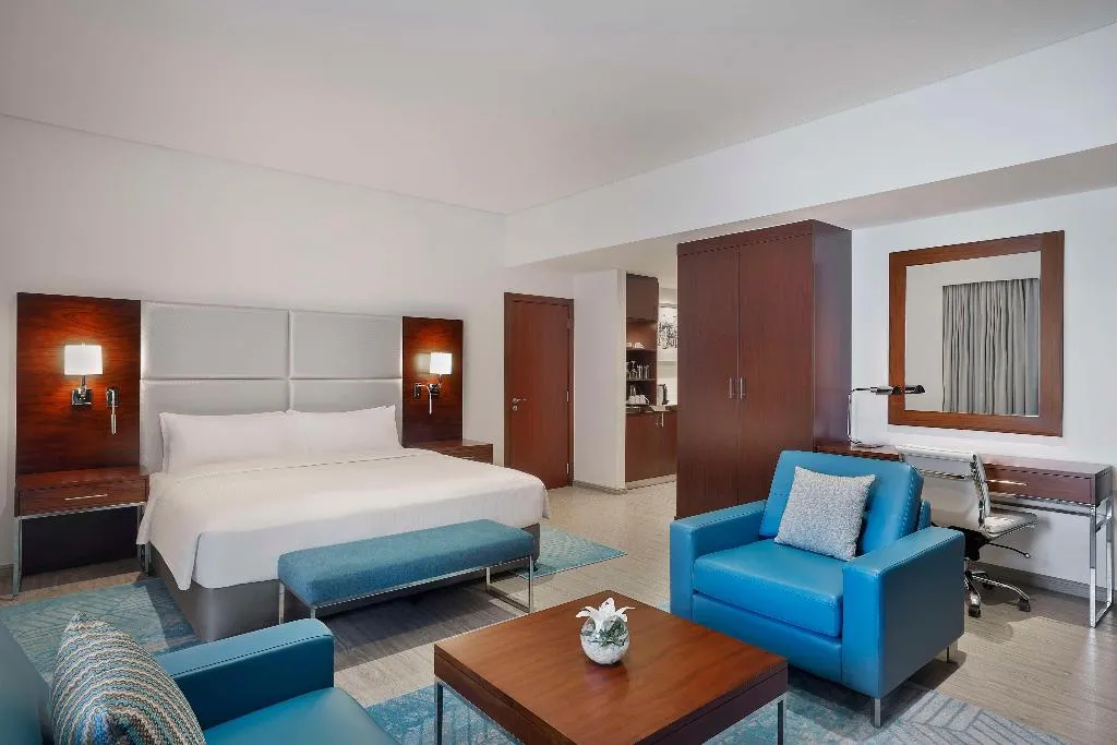 DOUBLE DELUXE WITH BALCONY Room, Hilton Dubai The Walk, Dubai