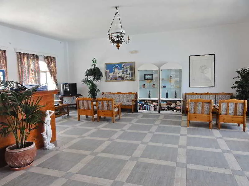 Lobby, Levante Beach, Santorini