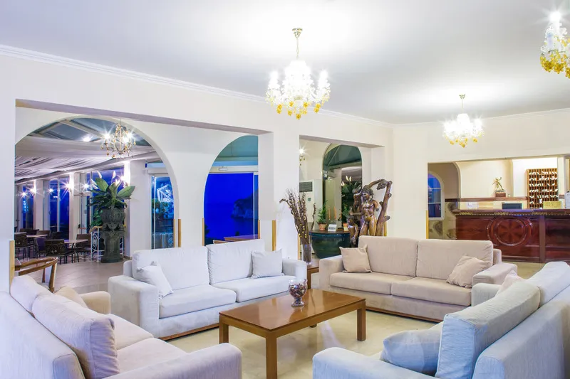 Lobby, Paleokastritsa Palace Adults Only, Corfu