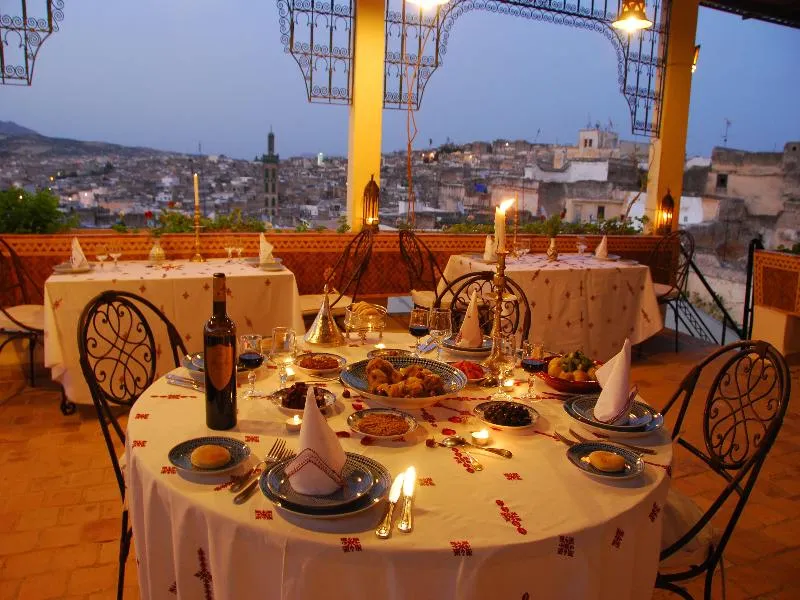 Restaurant, Dar el Ghalia, Fez