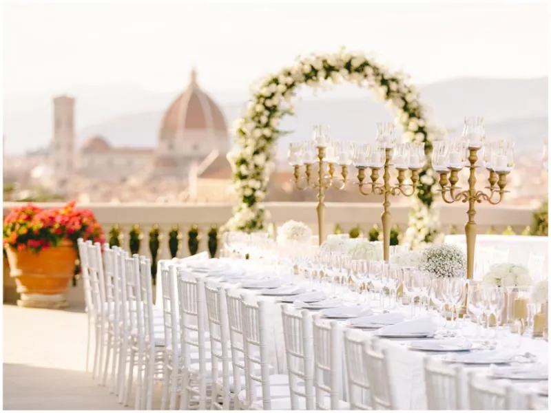 Terrace, Villa la Vedetta, Florence