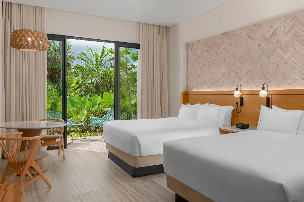 FAMILY ROOM TWO QUEEN BEDS Room, Hilton Tulum Riviera Maya All-Inclusive Resort, Cancun Area