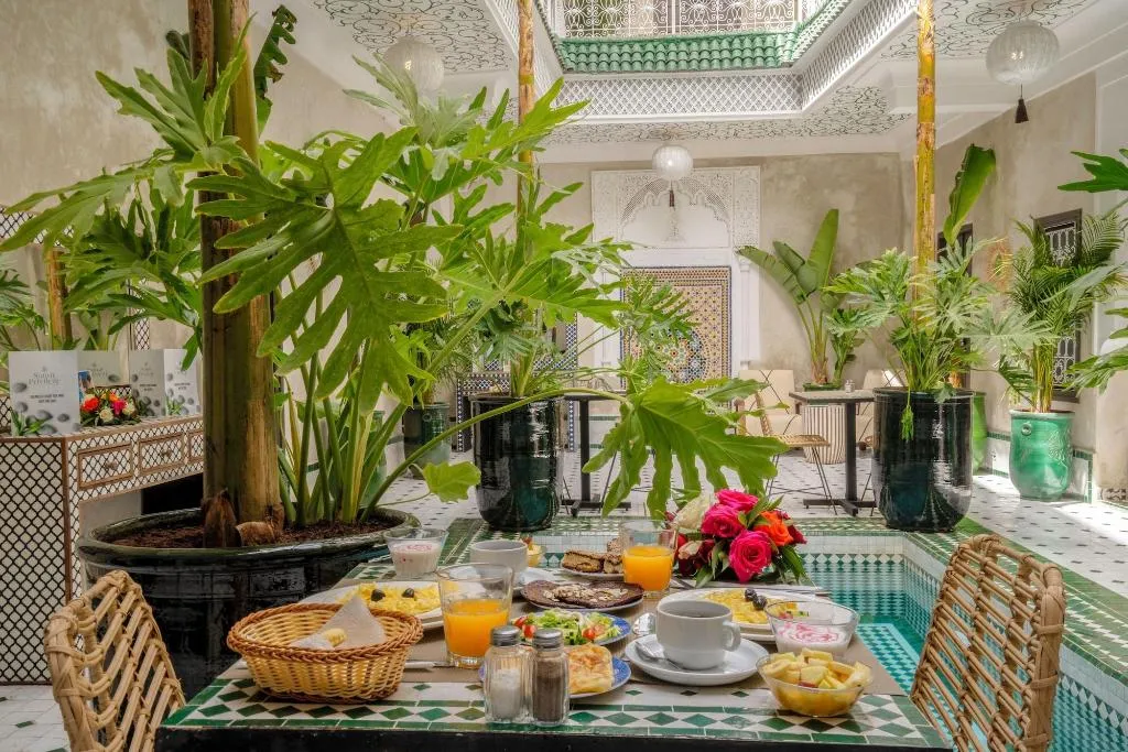 Restaurant, Riad Rãªve De Samir, Marrakech