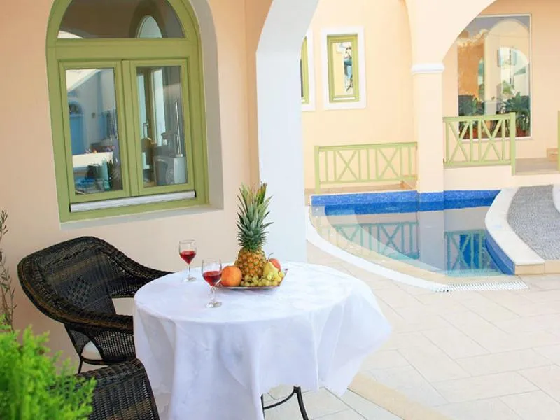 Terrace, Anassa, Santorini