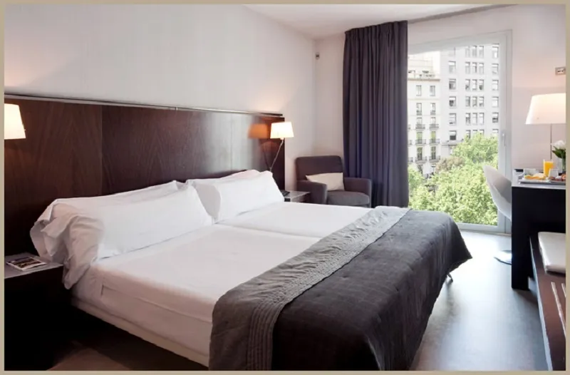 DOUBLE SINGLE USE CLASSIC CITY VIEW Room, Actual, Barcelona
