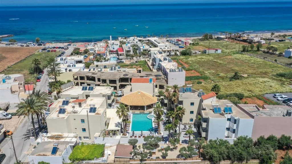 Beach, Nana Angela Apartments, Crete