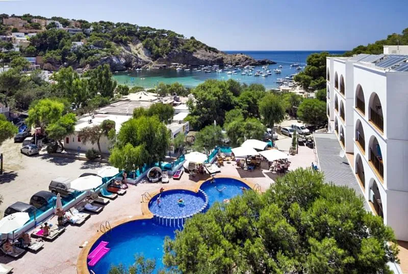 General view, Puerto Cala Vadella, Ibiza