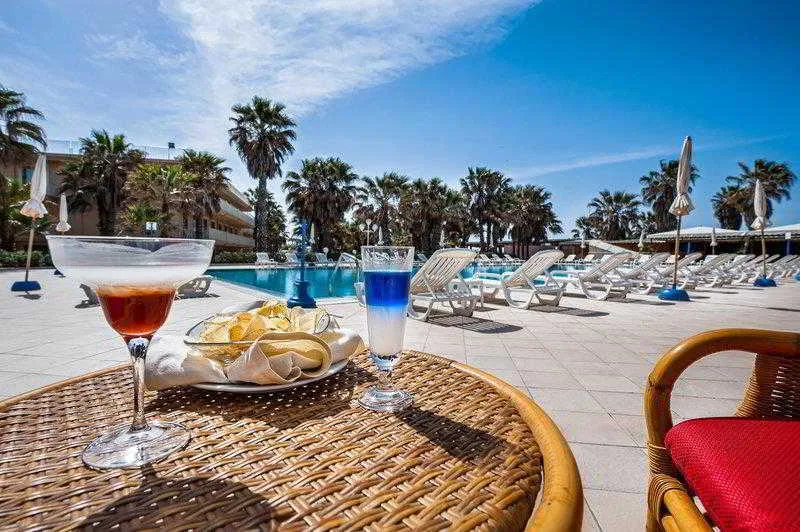 Terrace, Dioscuri Bay Palace, Catania