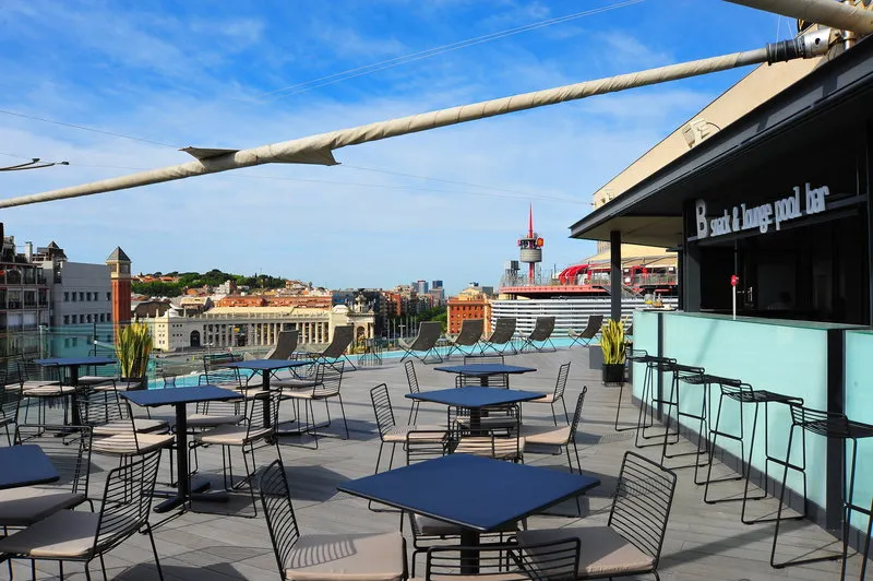 Terrace, B-Hotel, Barcelona