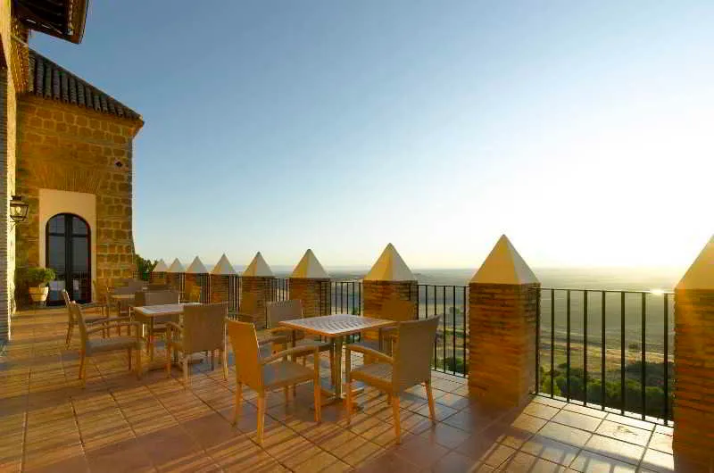 Terrace, Parador de Carmona, Seville