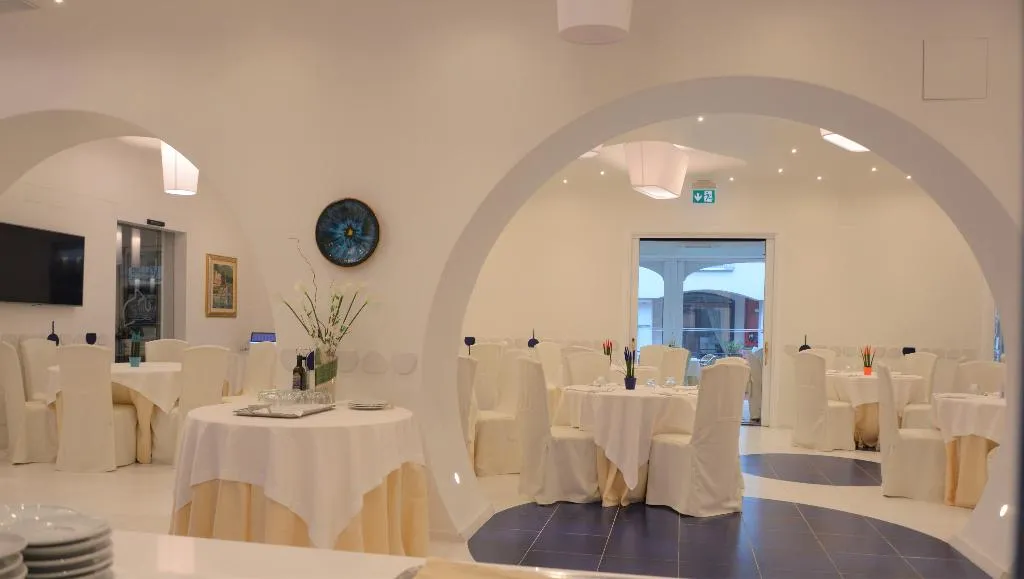 Restaurant, Hotel Santa Lucia, Naples