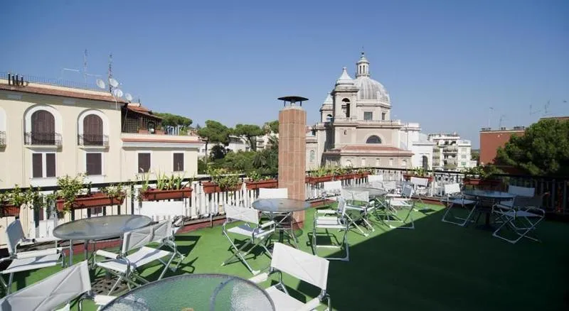 Terrace, Farnesina, Rome