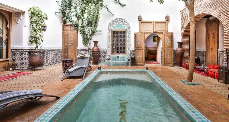 General view, Riad Fleur d'Orient, Marrakech
