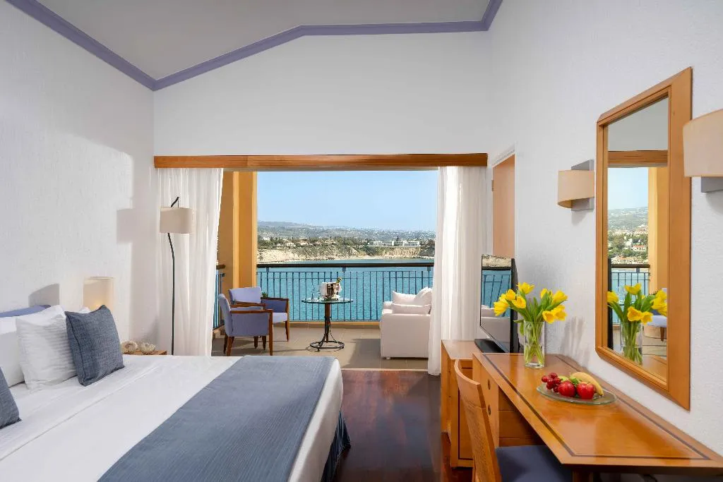 Double or Twin SEA VIEW Room, Thalassa Boutique Hotel and Spa, Cyprus