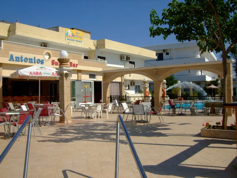Restaurant, Antonios Hotel, Rhodes