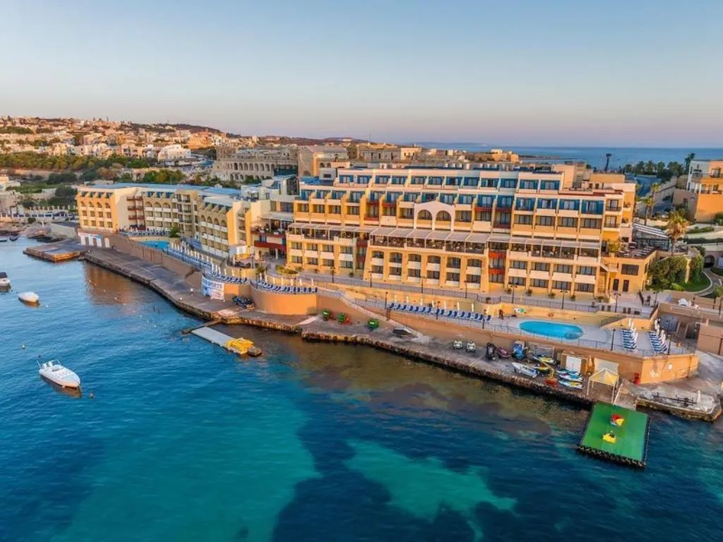 General view, Verdi St Georges Bay Marina, Malta