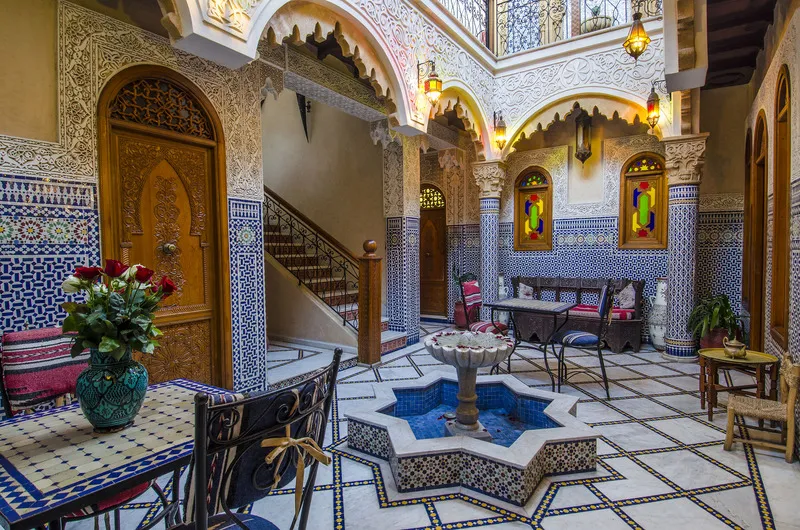 General view, Riad Sidi Fatah, Rabat