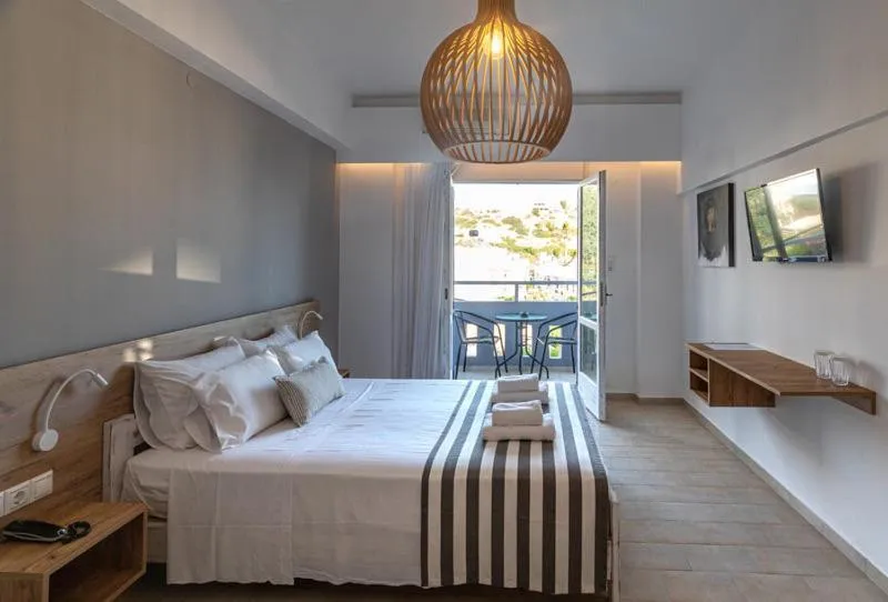 Double or Twin SIDE SEA VIEW Room, Triton Authentic Cretan Hotel, Crete