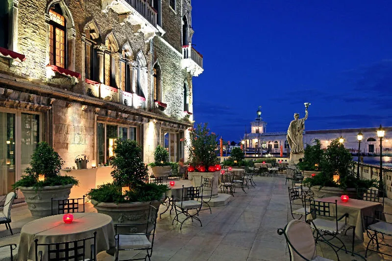 Terrace, Bauer Palazzo, Venice
