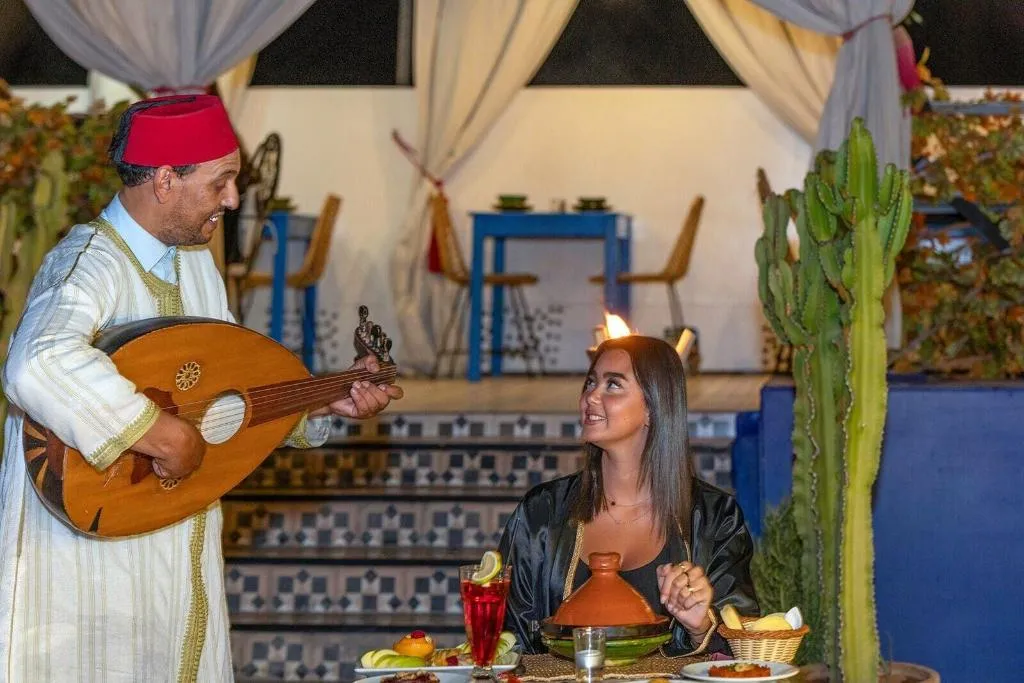 Restaurant, Riad Rãªve De Samir, Marrakech