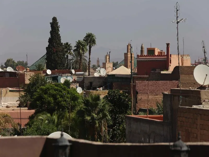 Terrace, Riad Mille Et Une Nuits, Marrakech