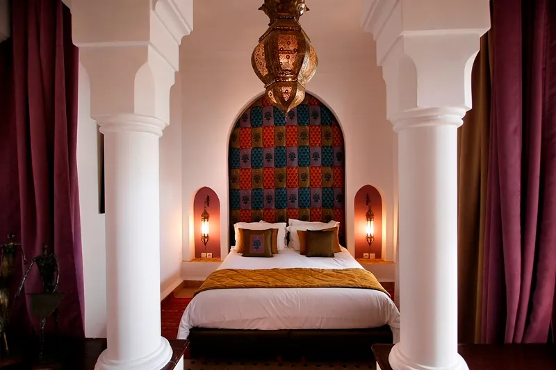 General view, Riad La Maison Rouge, Marrakech