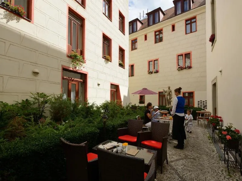 Terrace, Hotel Elite Prague, Prague