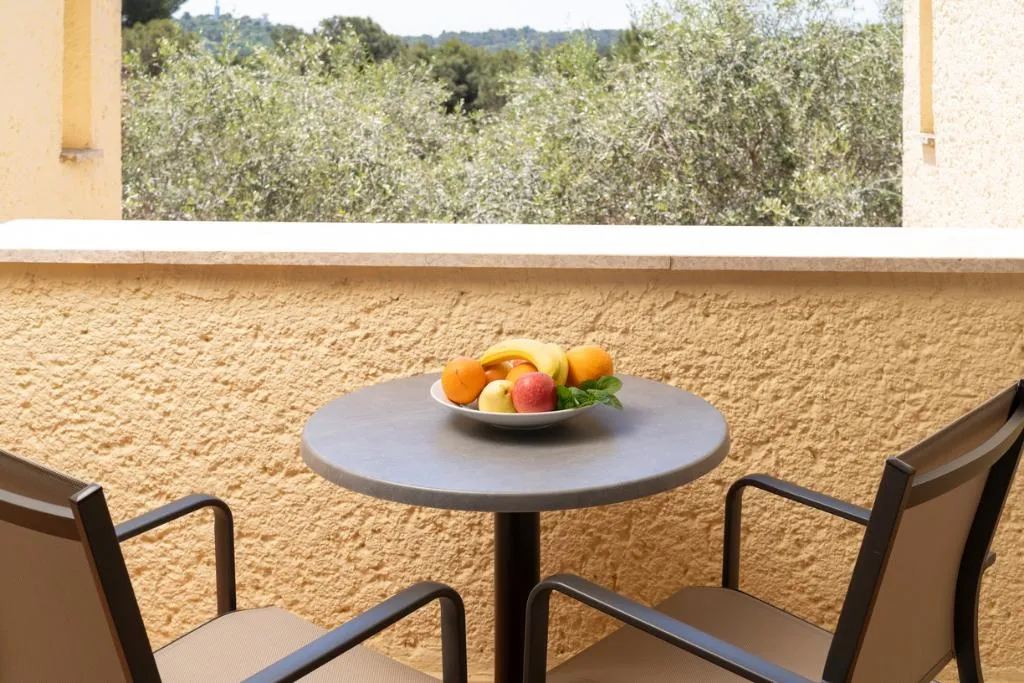 Terrace, Apartments Bellevue Plava Laguna, Istria