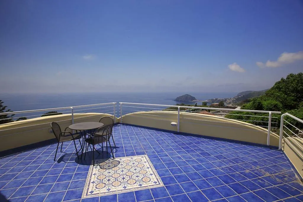 Terrace, Terme Saint Raphael Hotel, Naples