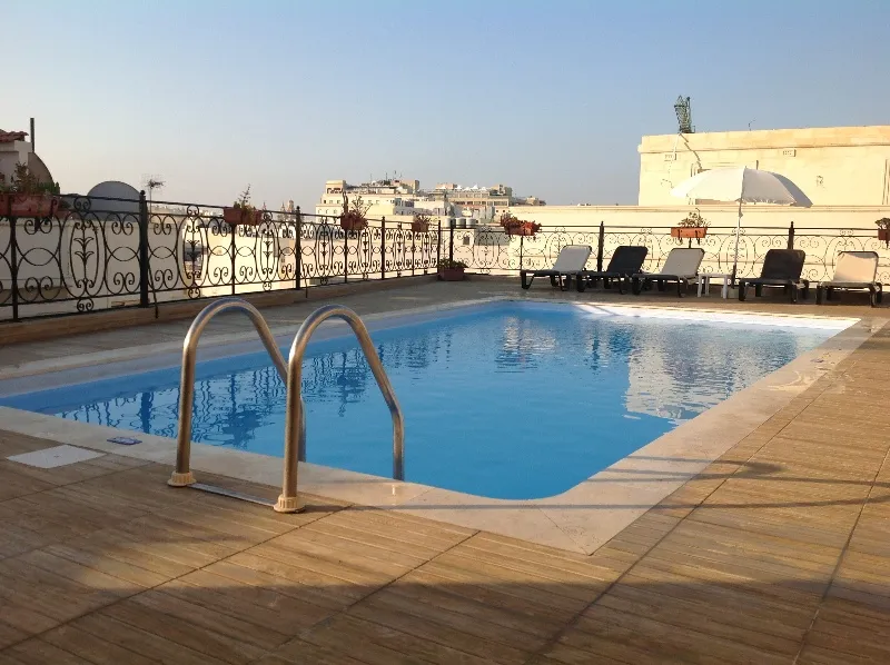 Pool, The Windsor Hotel, Malta