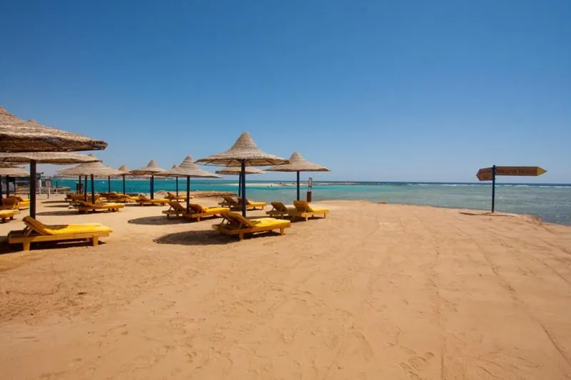 Beach, Royal Pharaoh Resort & Aqua Park, Red Sea Riviera