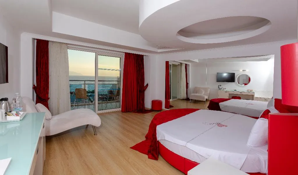 DOUBLE SEA VIEW POOL VIEW Room, Sealight Resort Hotel, Izmir