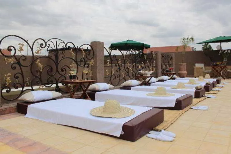Terrace, Riad Heritage, Marrakech