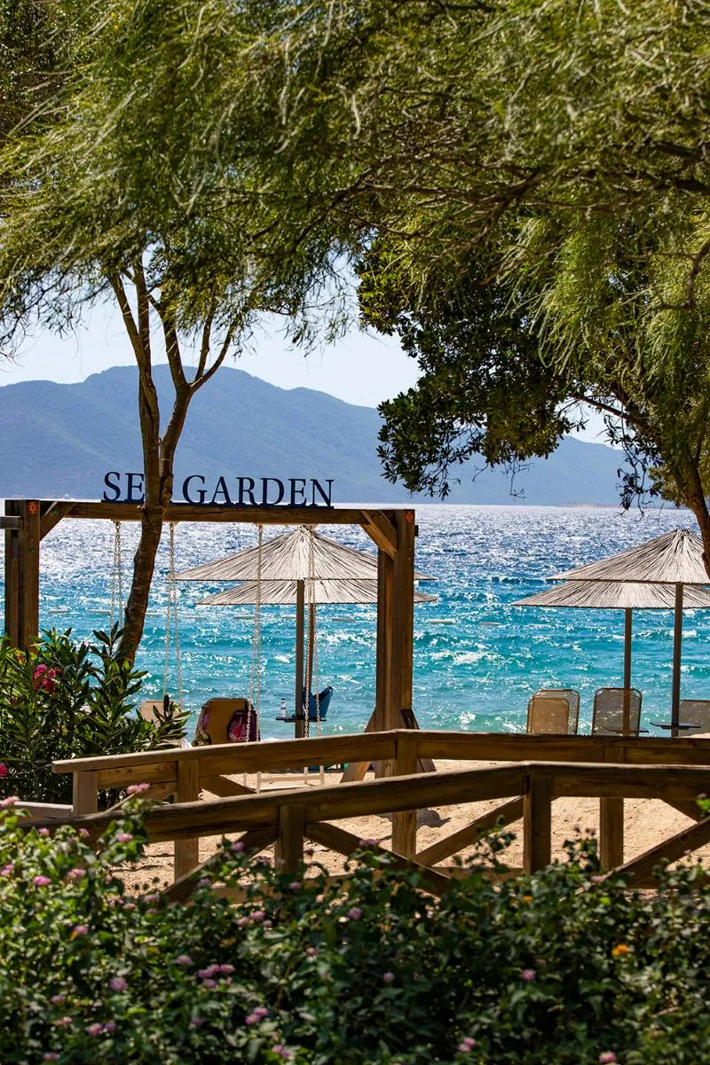 Beach, Hapimag Sea Garden Resort, Bodrum